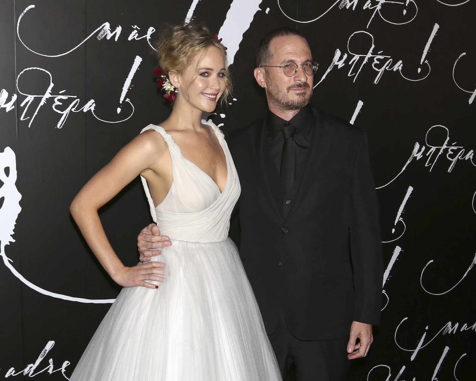 Jennifer Lawrence and Darren Aronofsky